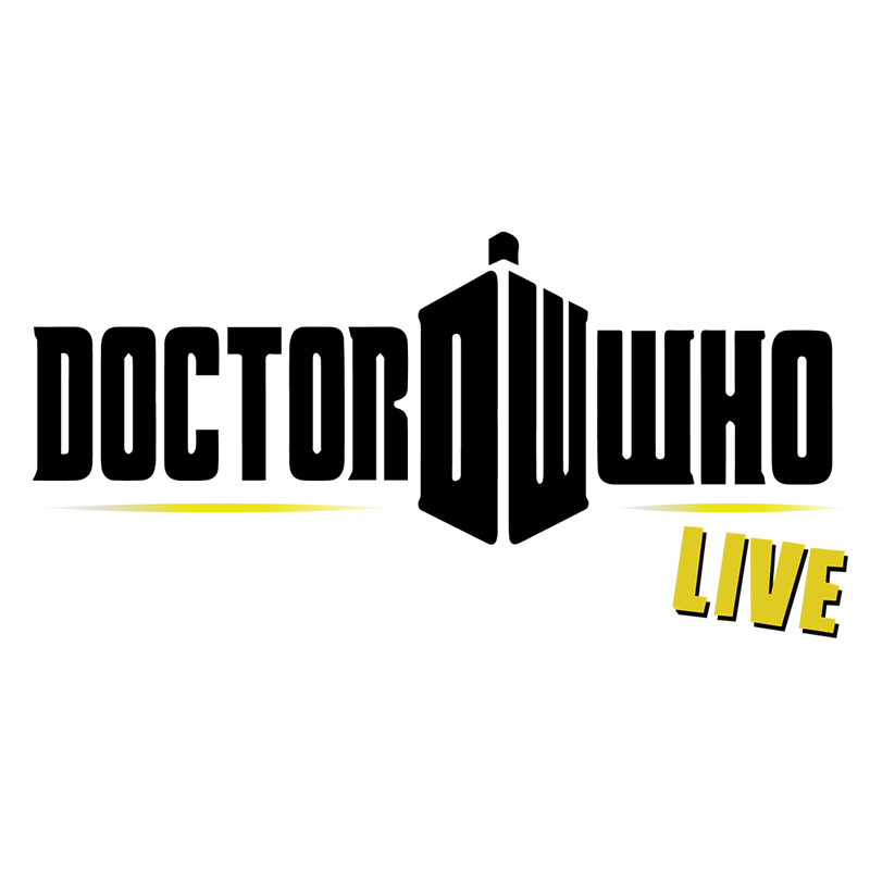 DOCTOR WHO LIVE LOGO TRANSP