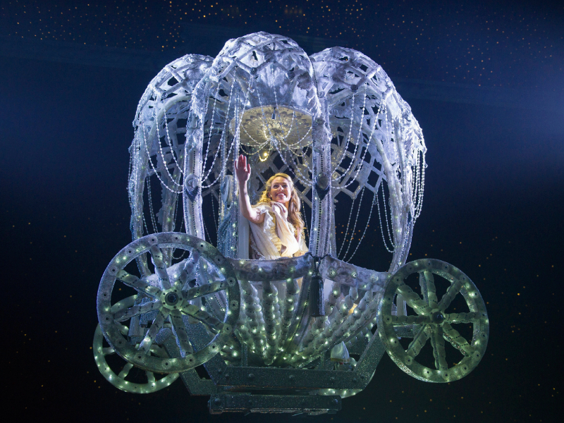 Cinderella's Flying Coach - special effects for pantomimes