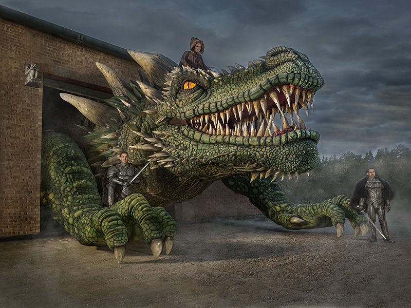 Dragon - special effects animatronics