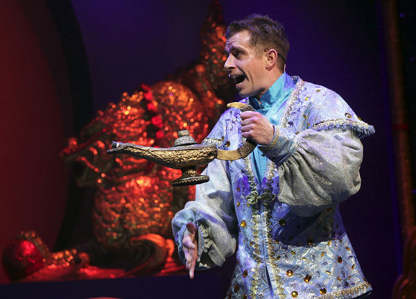 Magic Lamp - special effects for pantomimes