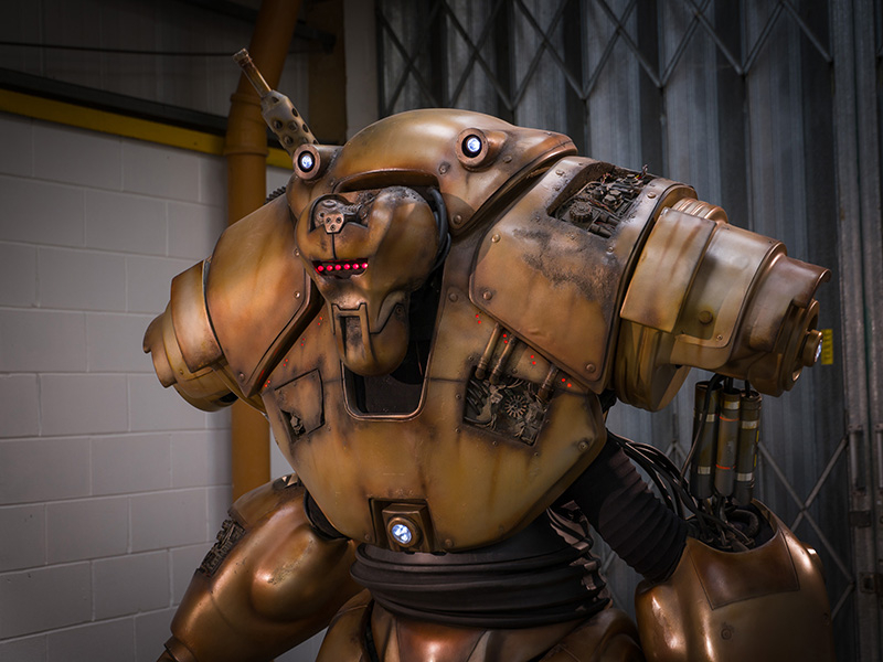 Robot One special effects props
