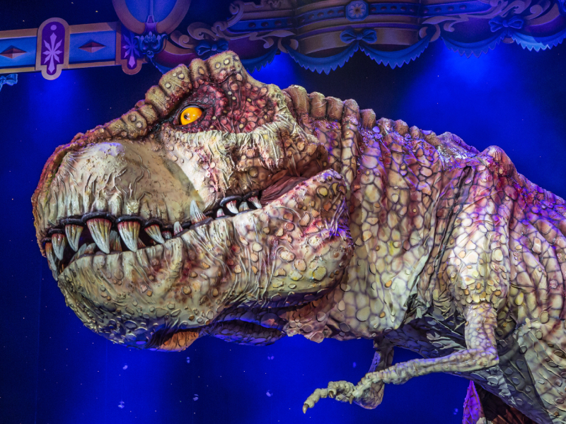 T-Rex - special effects animatronics