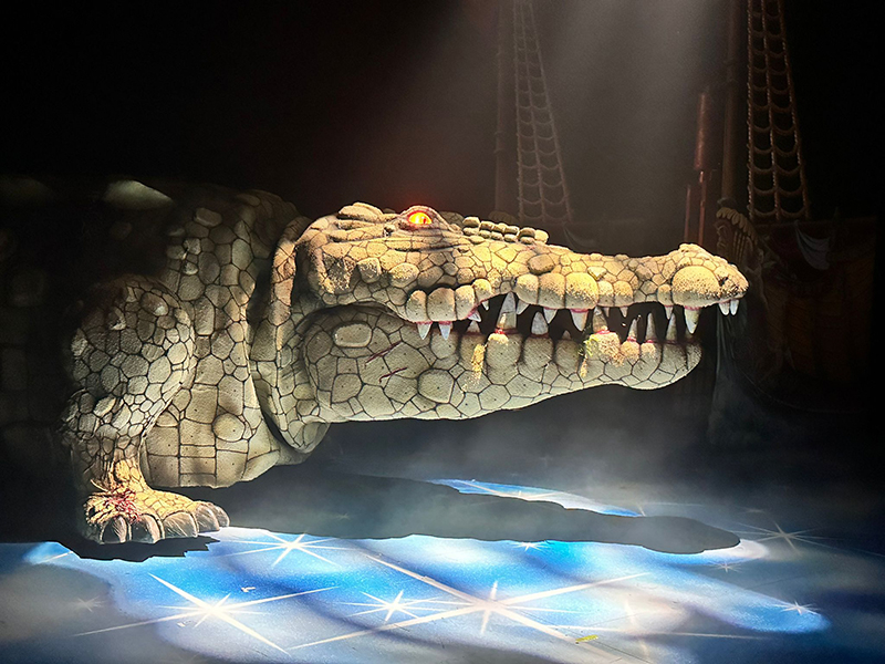Pete The Croc special effects animatronics