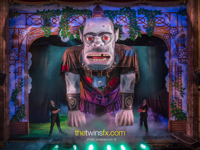 Norman the Giant - special effects animatronics