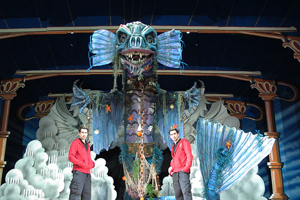 TORCHWOOD the Sea Monster- special effects animatronics